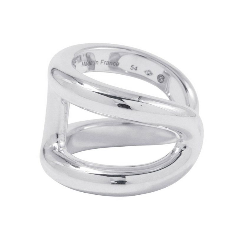 エルメス リング オスモズGM Osmose SV925シルバー リングサイズ54 HERMES ジュエリー 指輪