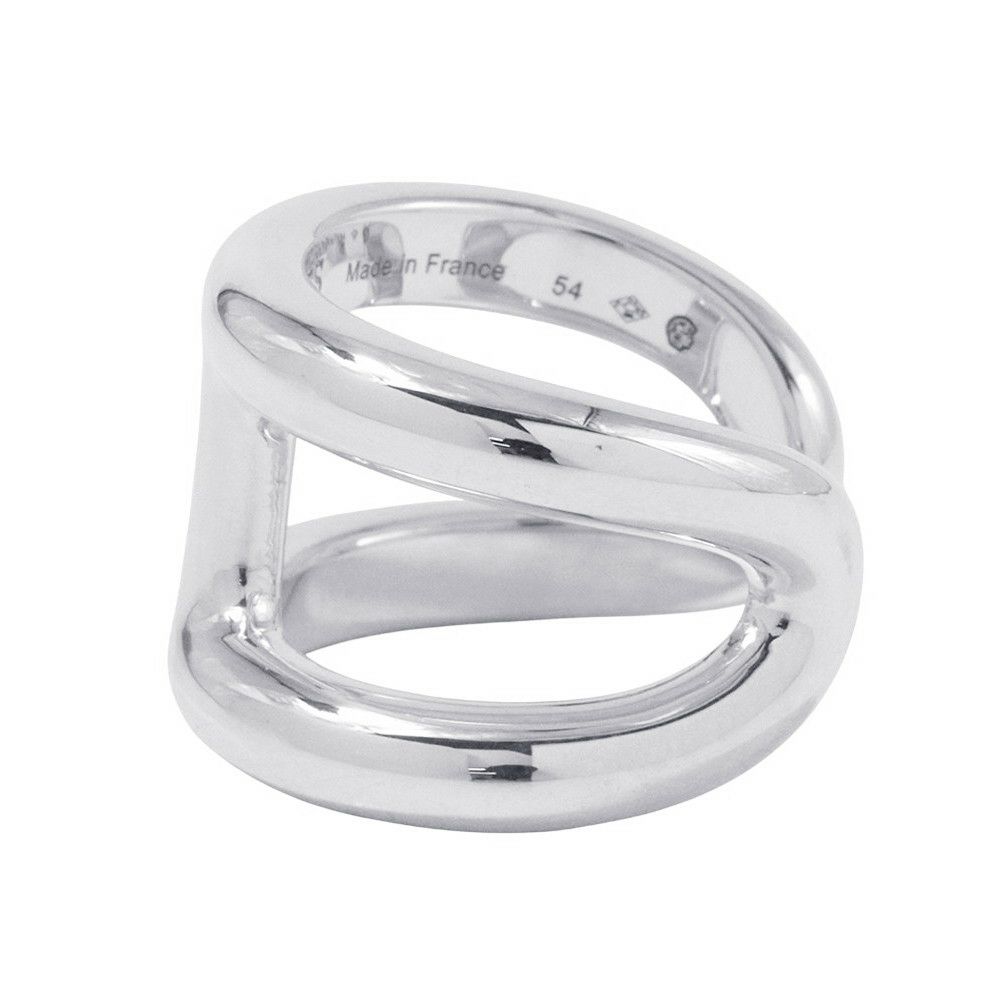 エルメス リング オスモズGM Osmose SV925シルバー リングサイズ54 HERMES ジュエリー 指輪