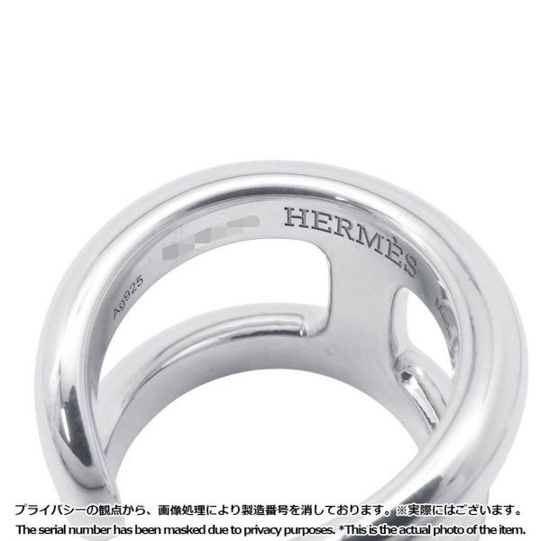エルメス リング オスモズGM Osmose SV925シルバー リングサイズ54 HERMES ジュエリー 指輪