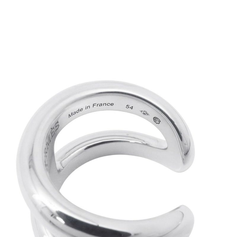 エルメス リング オスモズGM Osmose SV925シルバー リングサイズ54 HERMES ジュエリー 指輪