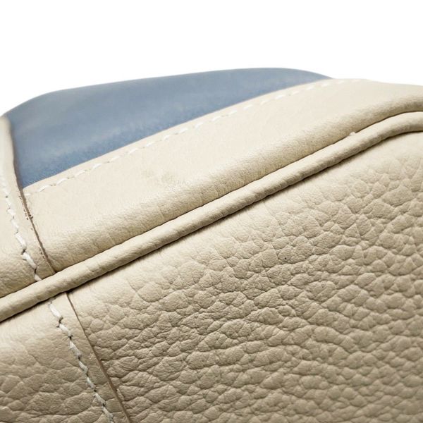 エルメス トートバッグ ガーデンパーティTPM クレ/ブルーリン/シルバー金具 トワルオフィシエ/ネゴンダ X刻印