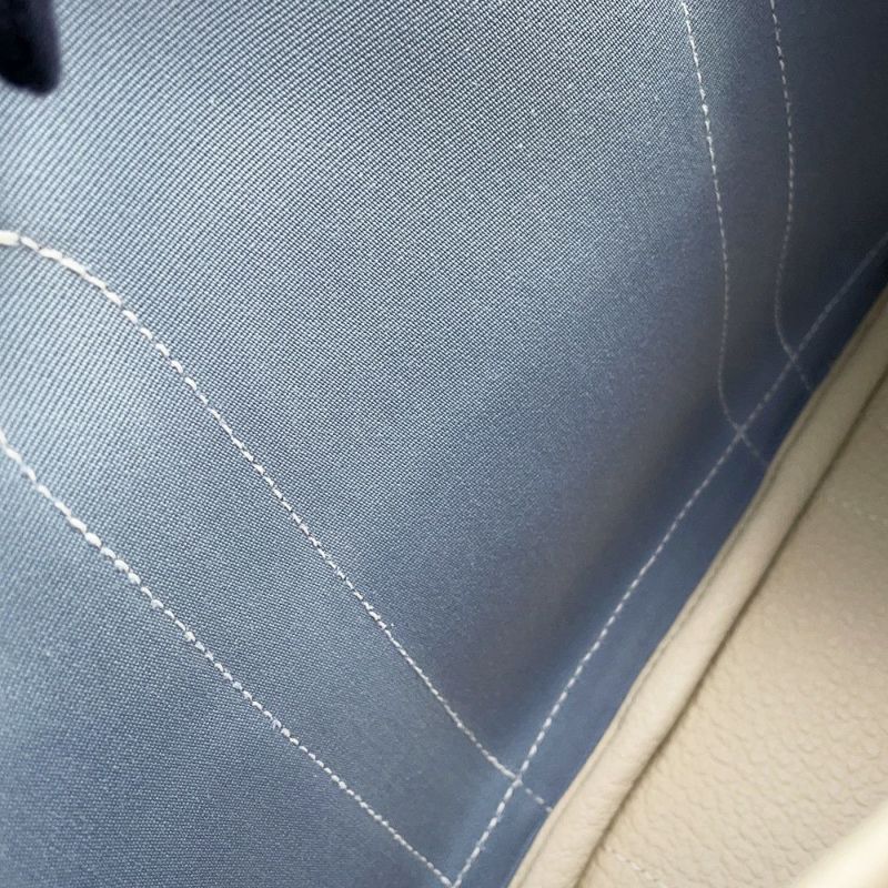 エルメス トートバッグ ガーデンパーティTPM クレ/ブルーリン/シルバー金具 トワルオフィシエ/ネゴンダ X刻印