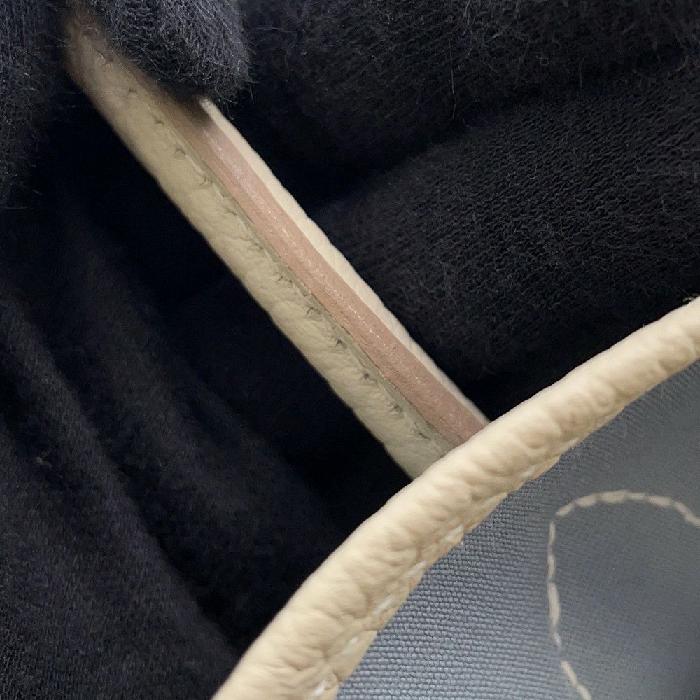 エルメス トートバッグ ガーデンパーティTPM クレ/ブルーリン/シルバー金具 トワルオフィシエ/ネゴンダ X刻印