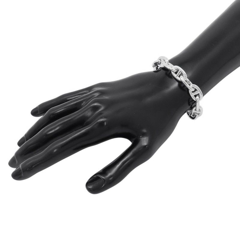 エルメス ブレスレット シェーヌダンクルMM 14コマ SV925シルバー HERMES ジュエリー