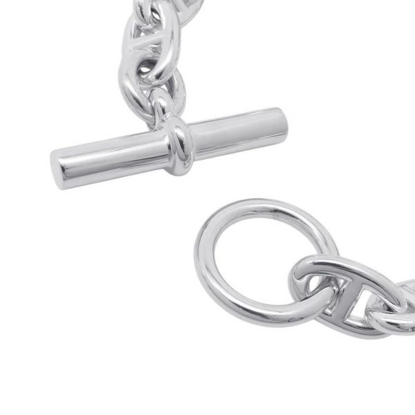 エルメス ブレスレット シェーヌダンクルMM 14コマ SV925シルバー HERMES ジュエリー