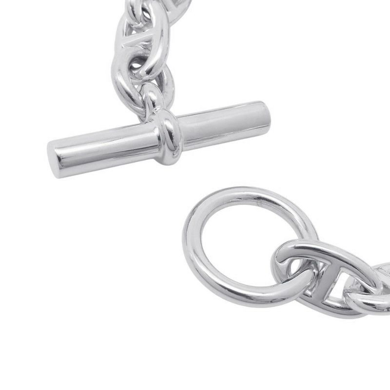 エルメス ブレスレット シェーヌダンクルMM 14コマ SV925シルバー HERMES ジュエリー