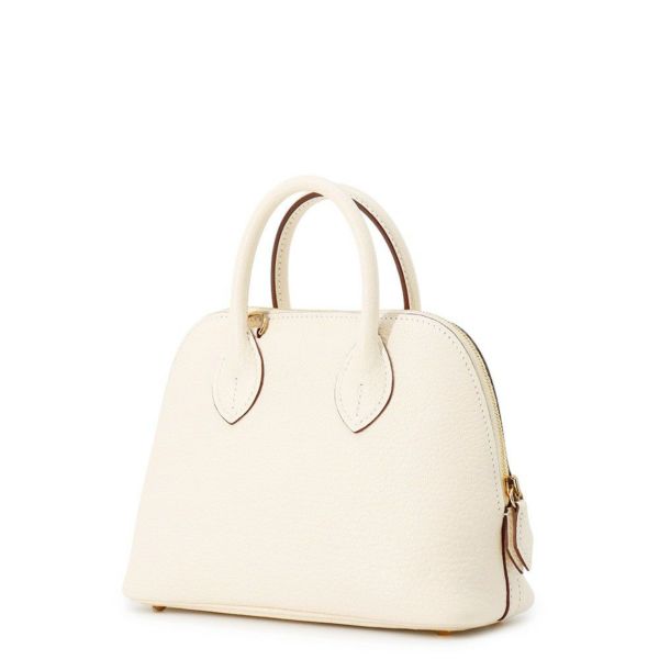 エルメス ボリード1923 ミニ ナタ/ゴールド金具 シェブルミゾル K刻印 HERMES 2wayショルダー