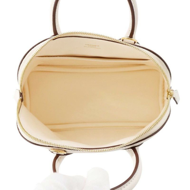 エルメス ボリード1923 ミニ ナタ/ゴールド金具 シェブルミゾル K刻印 HERMES 2wayショルダー