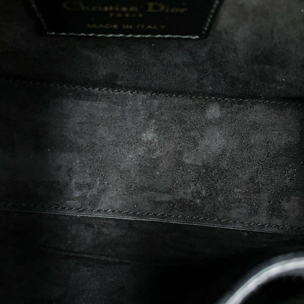 クリスチャン・ディオール ハンドバッグ レディディオール  ニキドサンファルコラボ カナージュ スモール M0574VYJ 2way 黒
