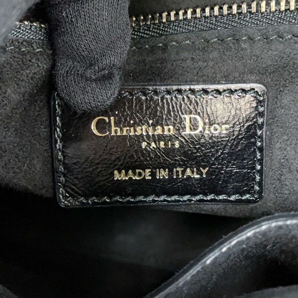 クリスチャン・ディオール ハンドバッグ レディディオール  ニキドサンファルコラボ カナージュ スモール M0574VYJ 2way 黒