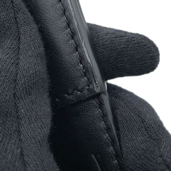 ロエベ ショルダーバッグ パファー フラメンコクラッチ レザー A411FC1X67 LOEWE 2wayクラッチバッグ 黒