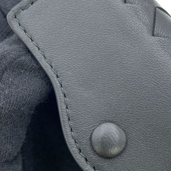 ボッテガヴェネタ キーケース 4連 イントレチャート 339336 BOTTEGA VENETA メンズ 黒
