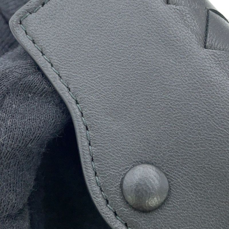 ボッテガヴェネタ キーケース 4連 イントレチャート 339336 BOTTEGA VENETA メンズ 黒