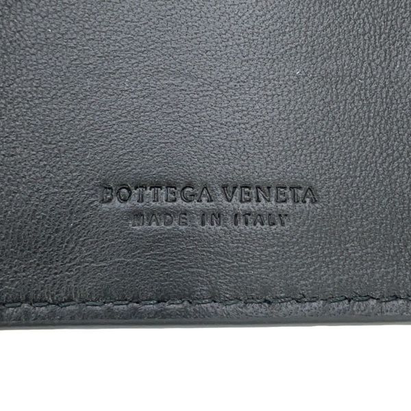 ボッテガヴェネタ キーケース 4連 イントレチャート 339336 BOTTEGA VENETA メンズ 黒
