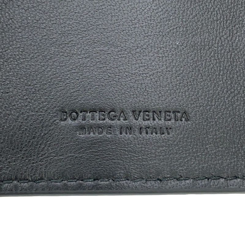 ボッテガヴェネタ キーケース 4連 イントレチャート 339336 BOTTEGA VENETA メンズ 黒
