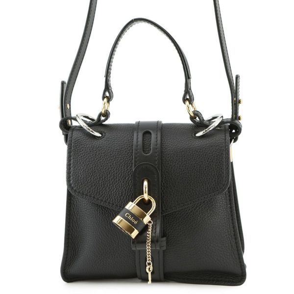 クロエ ハンドバッグ ABY アビー スモールデイバッグ CHC19WS205B71001 Chloe 2WAY 黒