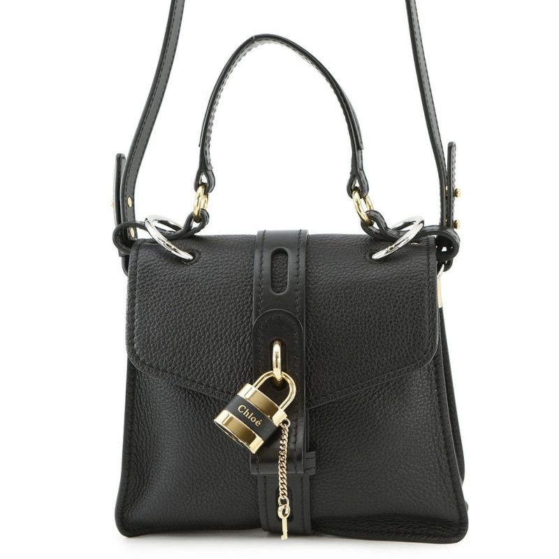 クロエ ハンドバッグ ABY アビー スモールデイバッグ CHC19WS205B71001 Chloe 2WAY 黒