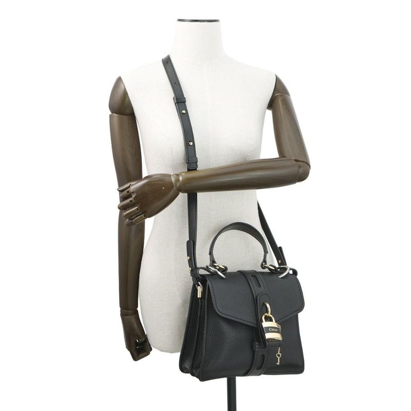 クロエ ハンドバッグ ABY アビー スモールデイバッグ CHC19WS205B71001 Chloe 2WAY 黒