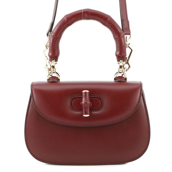 グッチ ハンドバッグ バンブー 1947 トップハンドルバッグ スモール 827815 GUCCI 2wayショルダーバッグ