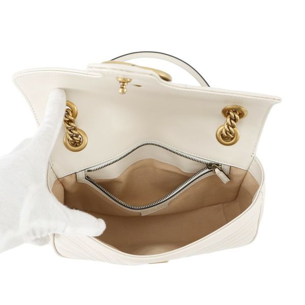 グッチ チェーンショルダーバッグ GGマーモント キルティングレザー ハート 443497 GUCCI バッグ