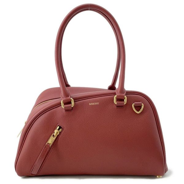 バーバリー ハンドバッグ シールドツイン ボウリングバッグ スモール レザー 8102174 BURBERRY