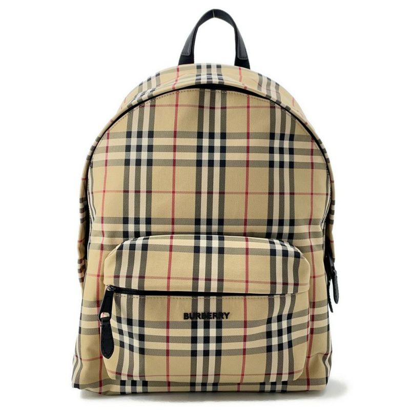 バーバリー リュック ノバチェック キャンバス BURBERRY バッグ リュックサック