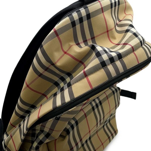 【レア】BURBERRY バーバリー　リュック ノバチェック　キャンバス×レザー バーバリー リュック ノバチェック キャンバス BURBERRY バッグ