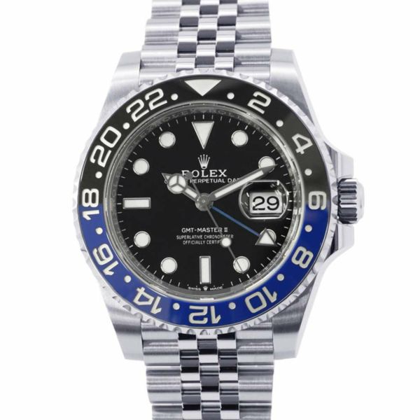 ロレックス GMTマスター2 126710BLNR ROLEX 腕時計 黒文字盤