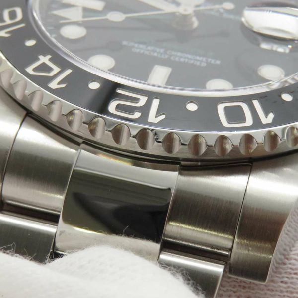 ロレックス GMTマスター2 116710LN ROLEX 腕時計 黒文字盤