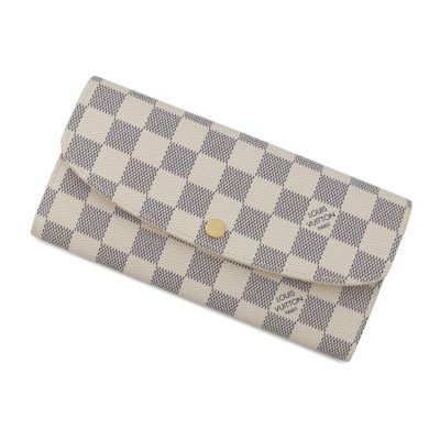 ルイヴィトン 長財布 ダミエ・アズール ポルトフォイユ・エミリー