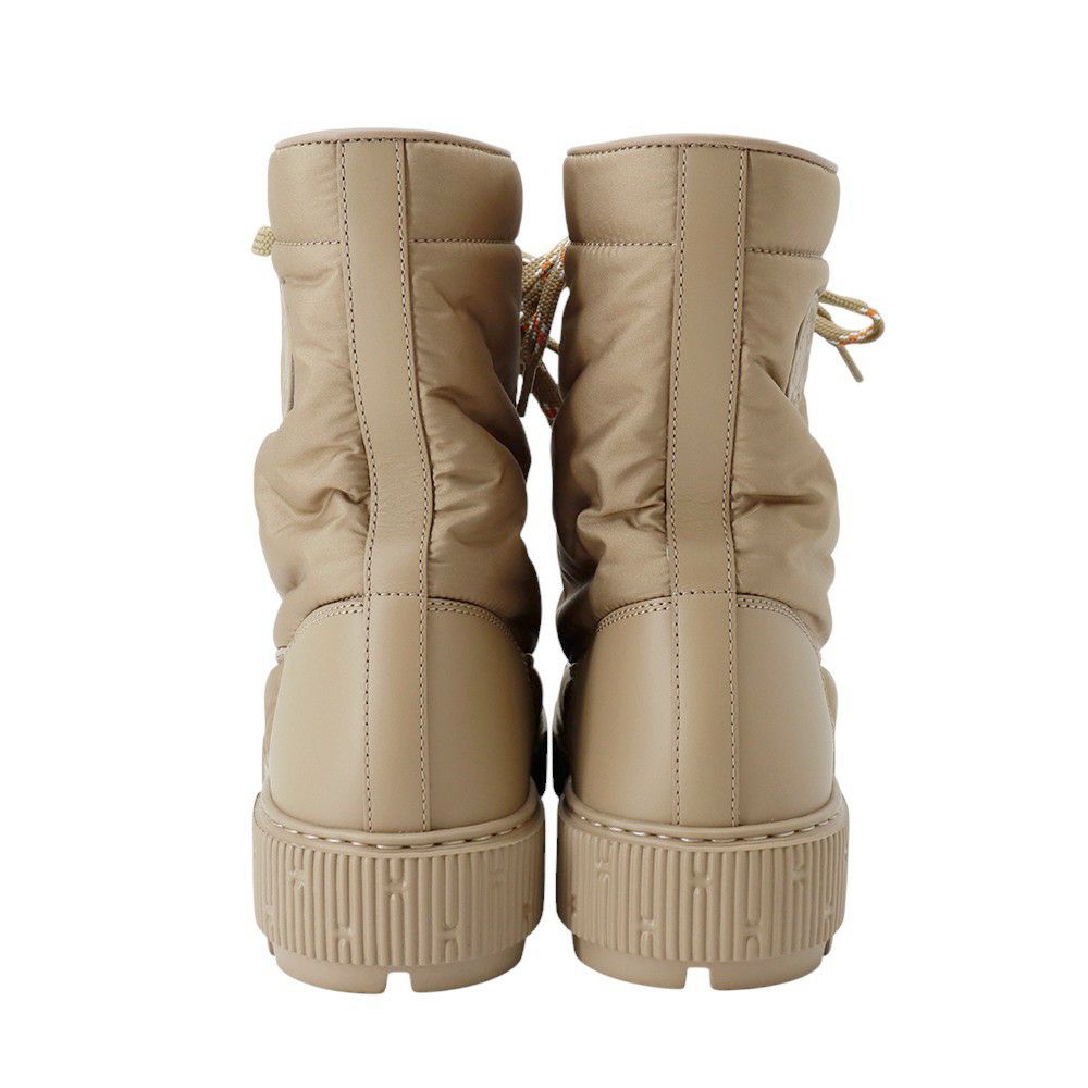 エルメス ブーツ フレッシュ ファブリック レディースサイズ37 HERMES ショートブーツ 靴