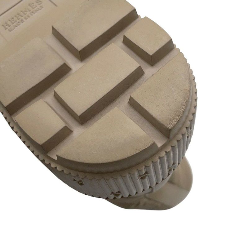 エルメス ブーツ フレッシュ ファブリック レディースサイズ37 HERMES ショートブーツ 靴