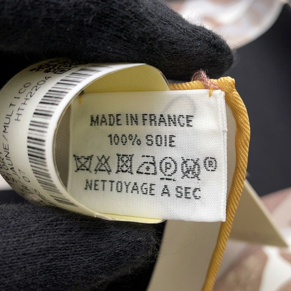 エルメス スカーフ カレ90 エルメス・ストーリー Hermes Story HERMES シルクツイル 2022年春 黒