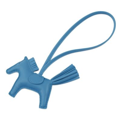 エルメス バッグチャーム ロデオ PM タッチ ブラック ラムスキン