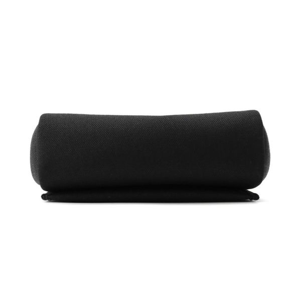 エルメス ショルダーバッグ エールバッグジップ ミニ ブラック/シルバー金具 トワルミリタリー/ヴァッシュハンター W刻印 黒