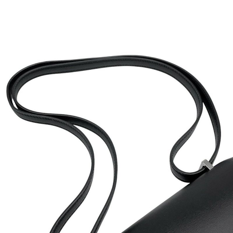 エルメス ミニ コンスタンス3 ブラック/シルバー金具 ヴォームッシュ/リザードナチュラ U刻印 黒