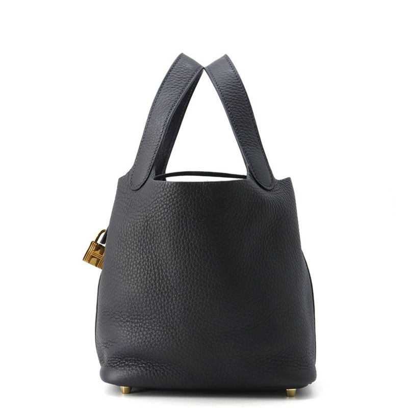 エルメス ハンドバッグ ピコタンロックPM キャバン/ゴールド金具 トリヨンクレマンス U刻印