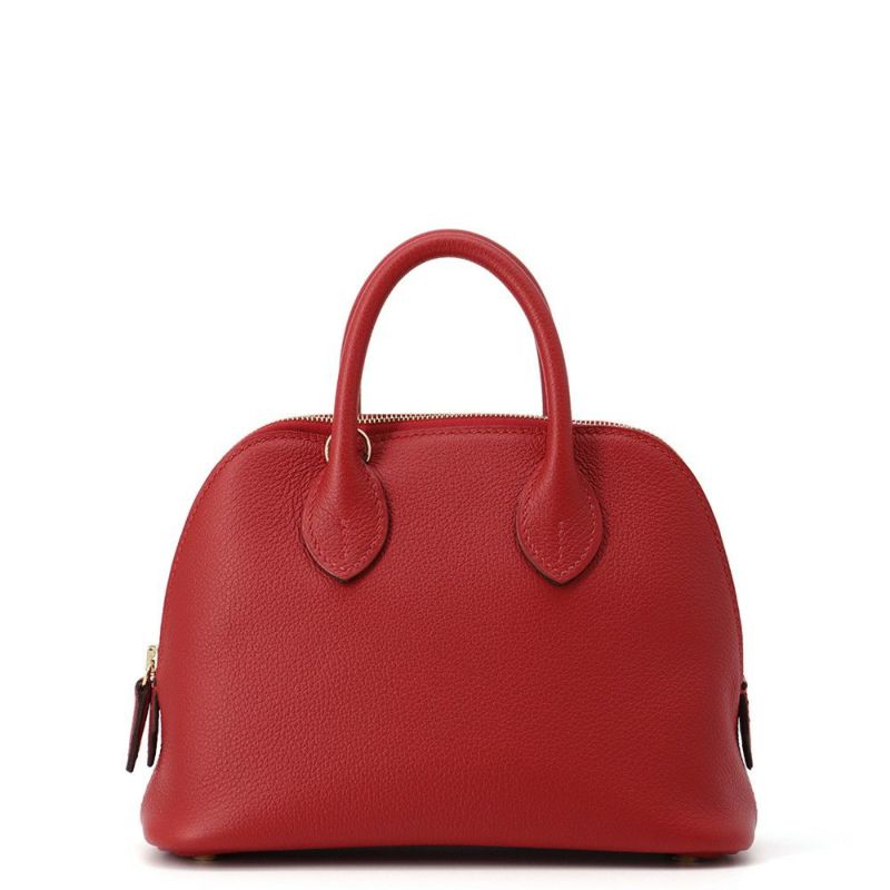 エルメス ボリード1923 ミニ ルージュラデュー/ゴールド金具 エバーカラー K刻印 2wayショルダー