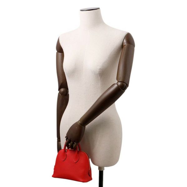 エルメス ボリード1923 ミニ ルージュラデュー/ゴールド金具 エバーカラー K刻印 2wayショルダー