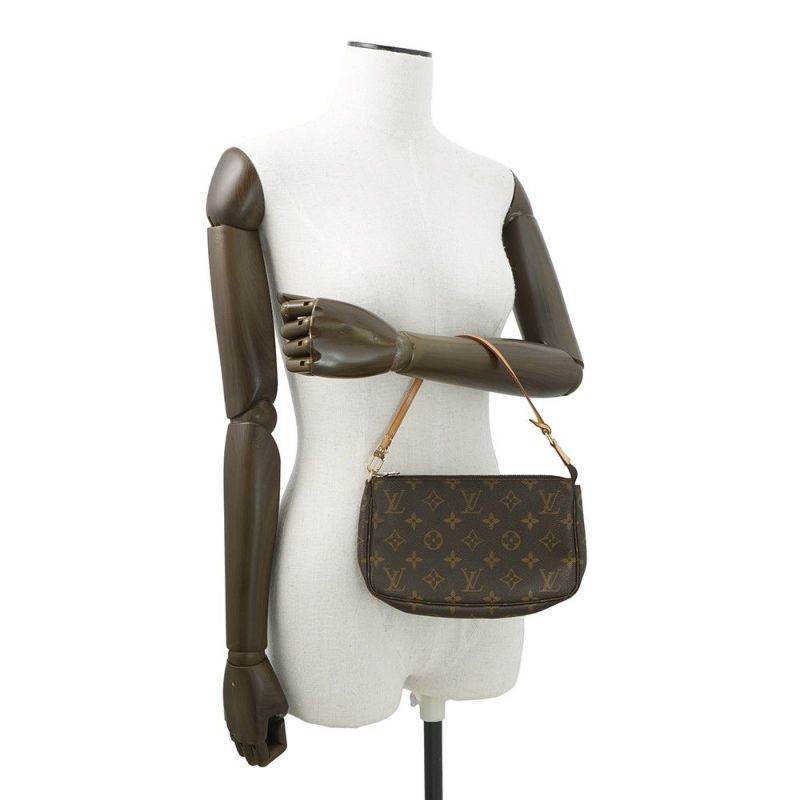 ルイヴィトン ハンドバッグ モノグラム ポシェット・アクセソワール アクセサリーポーチ M51980 LOUIS VUITTON ヴィトン バッグ