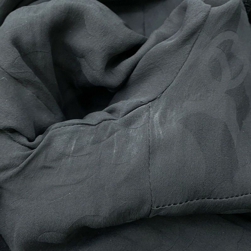 シャネル ジャケット ココマーク ライオンヘッドボタン ツイード レディースサイズ36 P72390 CHANEL 黒