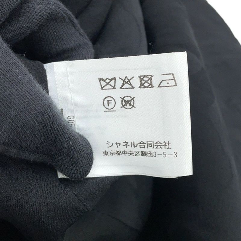 シャネル ジャケット ココマーク ライオンヘッドボタン ツイード レディースサイズ36 P72390 CHANEL 黒