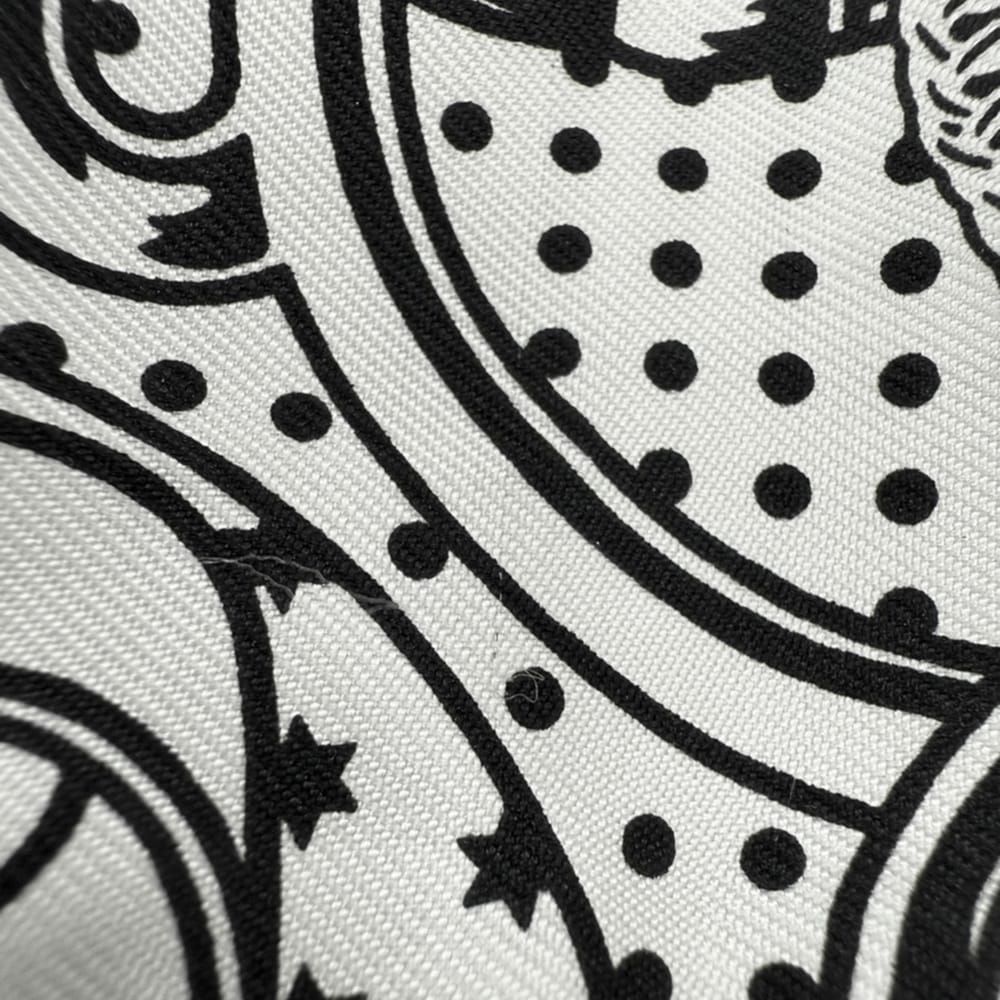 エルメス スカーフ ツイリー フリル エプロン・ドール・バンダナ Eperon d'Or Bandana 2024年春夏 白 黒