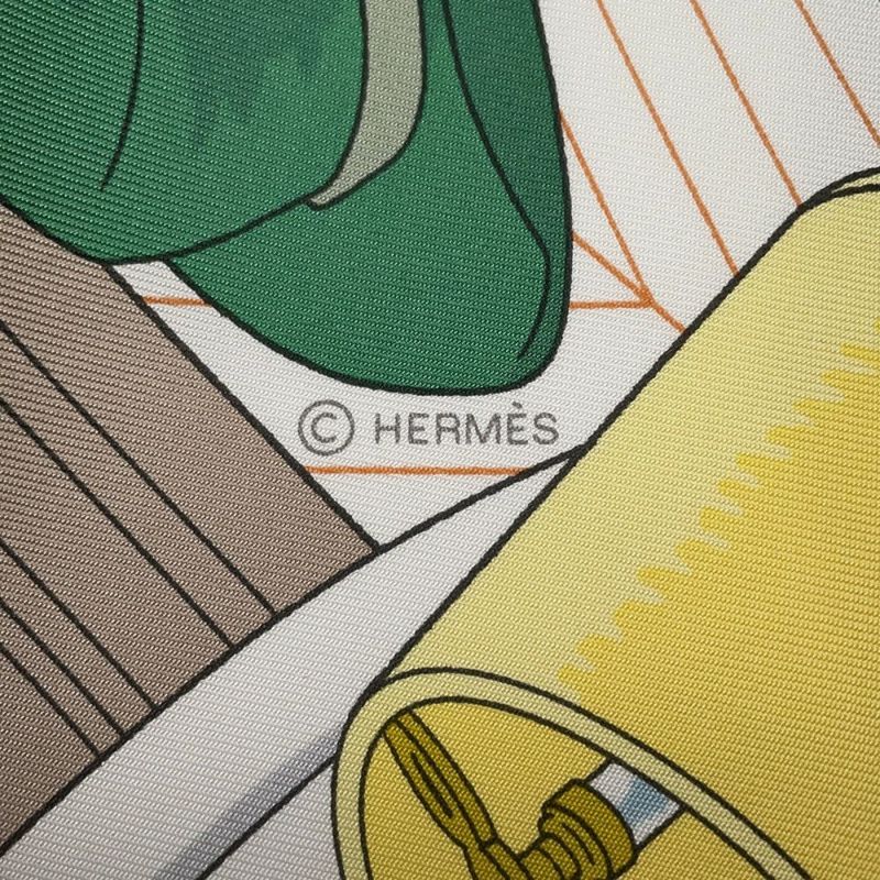 エルメス スカーフ カレ90 24番地のミステリー MYSTRE AU 24 HERMES シルク 2024春夏