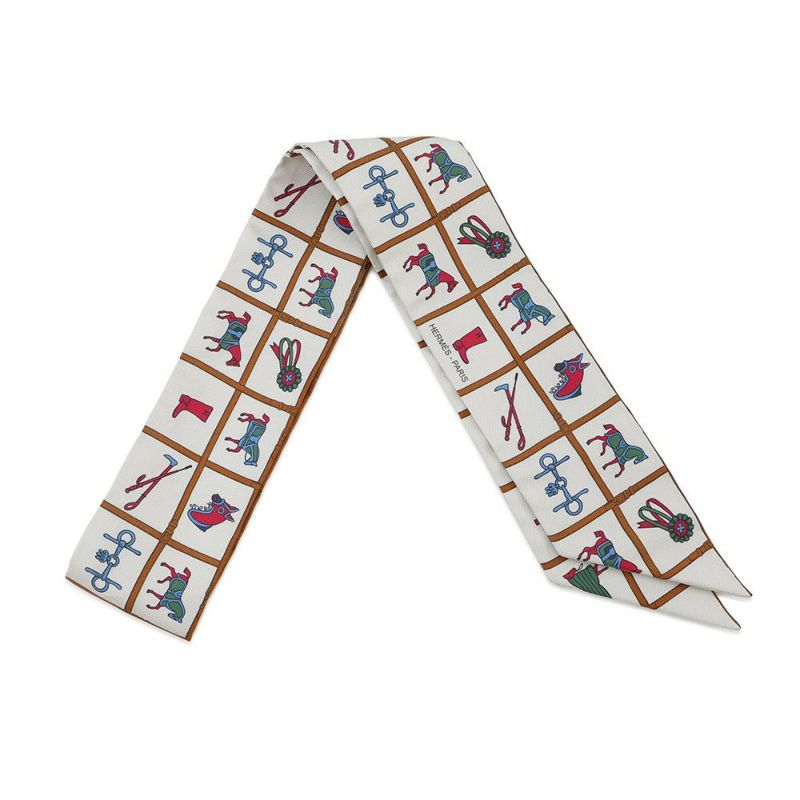 エルメス スカーフ ツイリー 馬着 Couvertures et Tenues de jour HERMES シルクツイル 2022秋冬