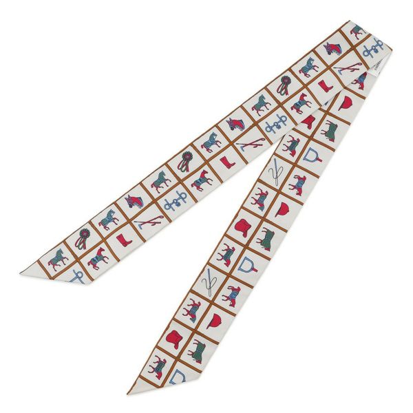 エルメス スカーフ ツイリー 馬着 Couvertures et Tenues de jour HERMES シルクツイル 2022秋冬