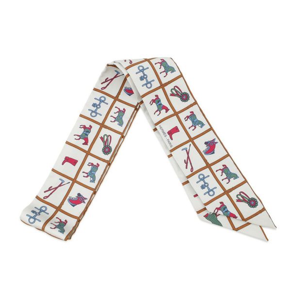 エルメス スカーフ ツイリー 馬着 Couvertures et Tenues de jour HERMES シルクツイル 2022秋冬