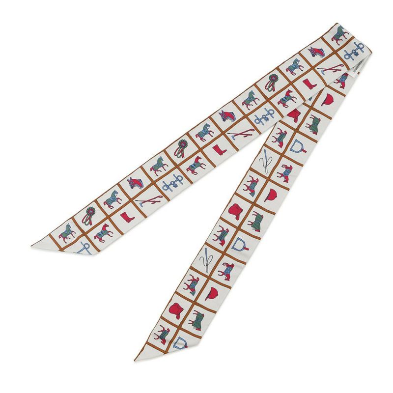 エルメス スカーフ ツイリー 馬着 Couvertures et Tenues de jour HERMES シルクツイル 2022秋冬