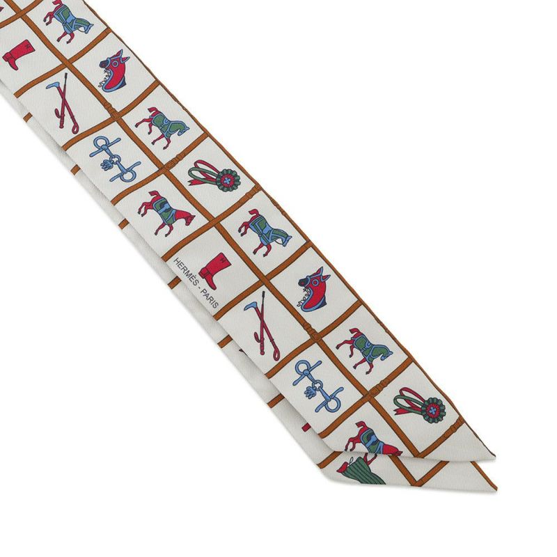 エルメス スカーフ ツイリー 馬着 Couvertures et Tenues de jour HERMES シルクツイル 2022秋冬