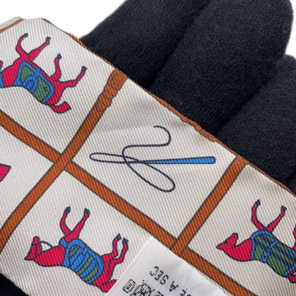 エルメス スカーフ ツイリー 馬着 Couvertures et Tenues de jour HERMES シルクツイル 2022秋冬